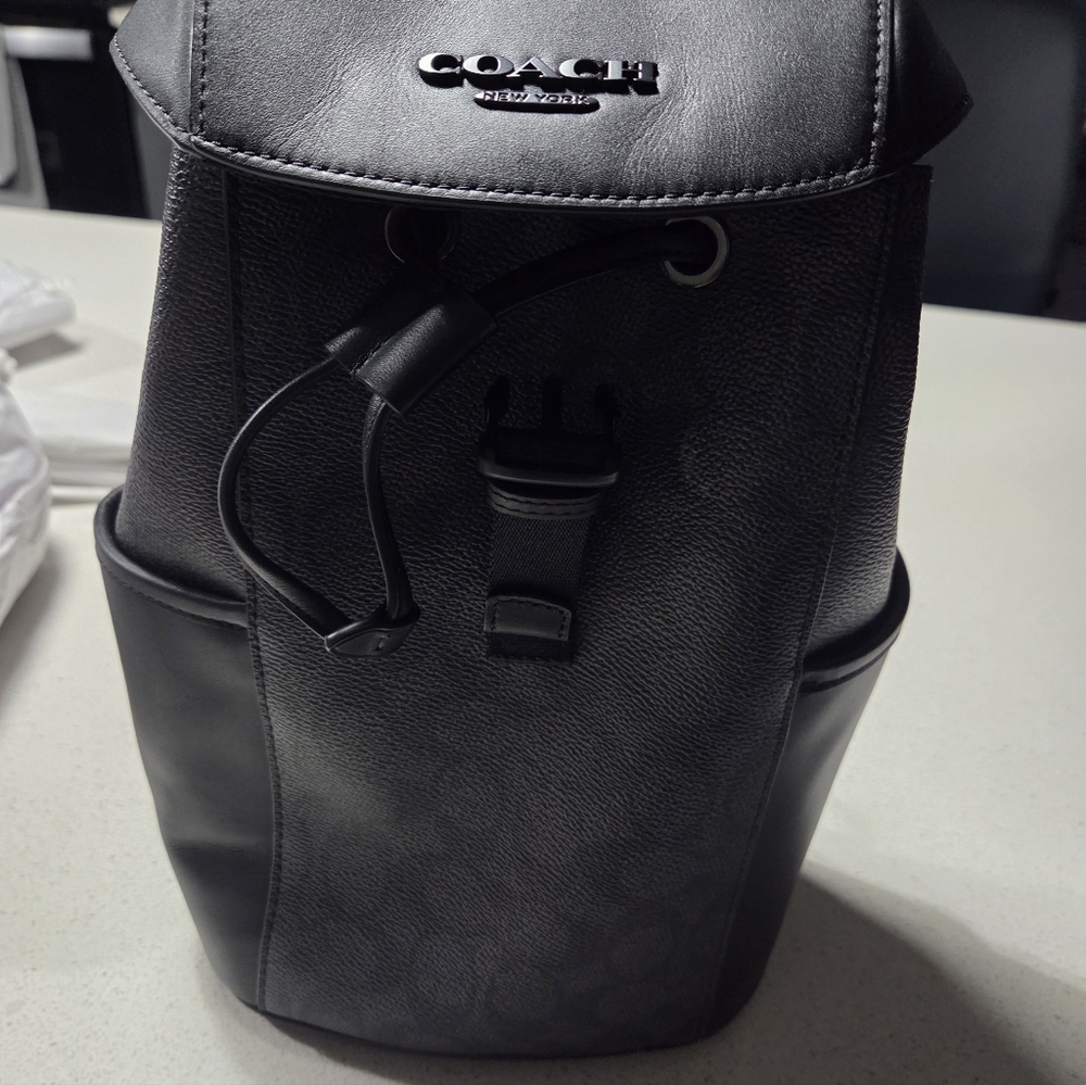 Coach Charcoal and Black Racer